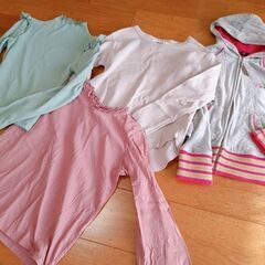 【秋冬〜春まで女の子130〜140cmセット】UNIQLO/shien/BABYDOLL/おまとめの画像