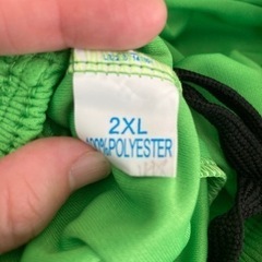 サッカーユニホーム　2XLの画像