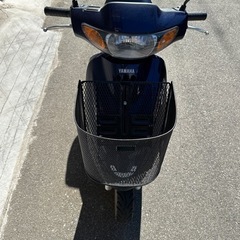ジョグ✨SA12✨セル1発✨スペアキー✨カゴ付き✨の画像