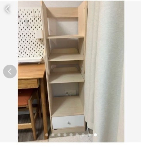 こどもと暮らし　入学準備　学習机とランドセルラックセット