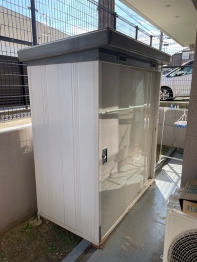 横幅180イナバ物置　鍵、取説付き