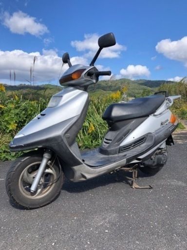 ベルト新しめ 実働 セル始動・電装OKシートOK シグナス125D 現状車両