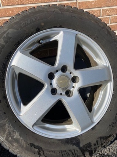 スタッドレス4本セット　225/65R17 ブリヂストンDM-V2 引き取り限定