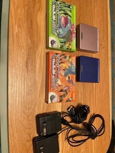 ゲームボーイアドバンスSP ポケットモンスターファイアレッド&リーフグリーン