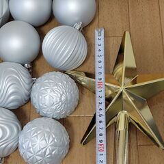 クリスマスオーナメント　IKEA　飾り　結婚式　装花の画像