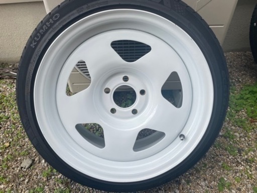 TC01 ホイール タイヤセット4本　8j +20 5穴