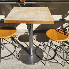 ２人がけテーブル　②　取引中の画像