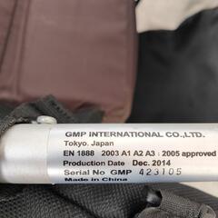 AirBuggy エアバギー 3輪ベビーカー ブレーキ無しモデル 管Q83の画像