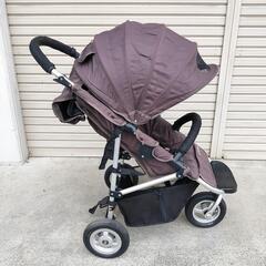 AirBuggy エアバギー 3輪ベビーカー ブレーキ無しモデル 管Q83の画像