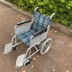 カワムラ介助用車椅子折りたたみ可000036