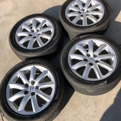 レクサス LS純正 アルミホイール4本 18インチ スポークタイプ