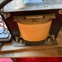 昇圧トランス　100V▶︎200Vの画像