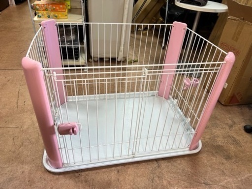 ペットゲージ  幼犬・小型犬 サビあり 柵もあります  しげん屋