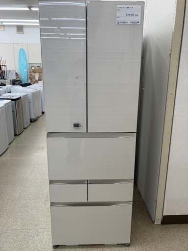 TOSHIBA  6ドア冷蔵庫 17年製 509L   TJ301