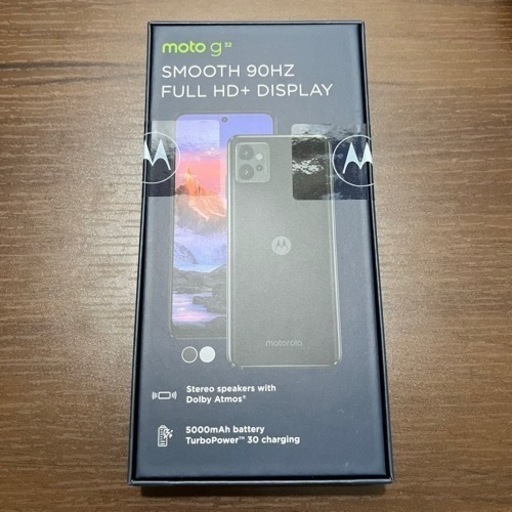 未開封 moto g32 ミネラルグレイ