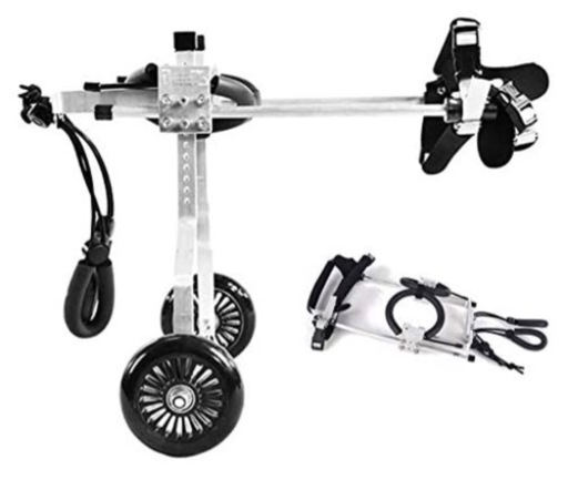 犬用車椅子 犬の歩行器 AA0493 2輪歩行器 リハビリ 犬用カート補助輪