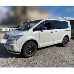 三菱 デリカD5 ディーゼル D power 禁煙車8人乗り 
