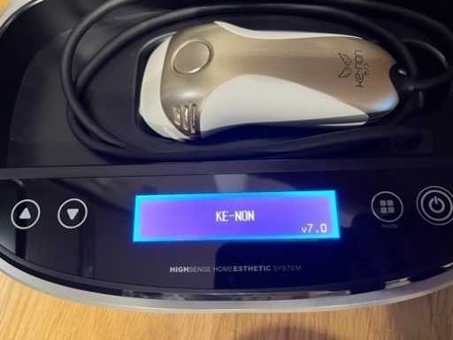 ケノン脱毛器 v7.0 未使用カートリッジ付き