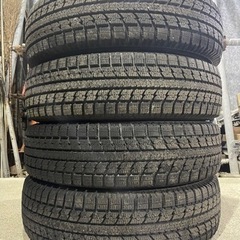 ワ）TOYO OBSERVE Gsi-5 トーヨーオブザーブスタッドレス 175/80R16 バリ山 溝有り 良品 冬タイヤ 4本SET ジムニー等…