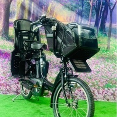 Ⅱ 4429新品長生き8.9A 新品日本製タイヤ　子供乗せ電動自転車
