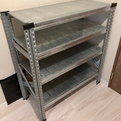 メタルシステム　キャスター付4段ラックの画像