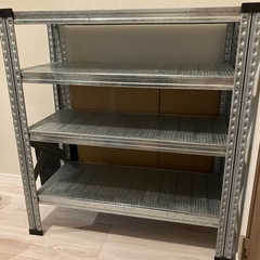 メタルシステム　キャスター付4段ラックの画像