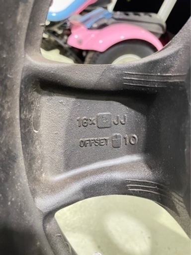 【受渡し予定者確定済】15インチ  ジオランダー　ja11に履かせてました