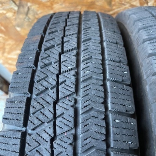 バリ山　BRIDGESTONE ブリヂストン　ブリジストン　VRX2 155/80R13 スタッドレス タイヤ　2019年製　13インチ　