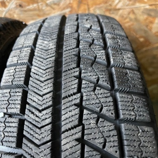極上タイヤ　BRIDGESTONE ブリジストン　ブリヂストン　VRX 155/65R13 スタッドレス タイヤ　2018年製　13イ