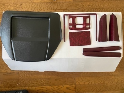 未使用品アル、ヴェル20系　前期後期 ナビバイザー インテリアパネルセット