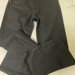 ユニクロ★ブラックジーンズ★古着　31インチ79cm