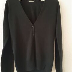 美品　ブラックカーディガン