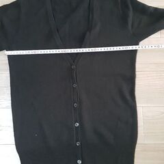 美品　ブラックカーディガンの画像