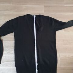美品　ブラックカーディガンの画像