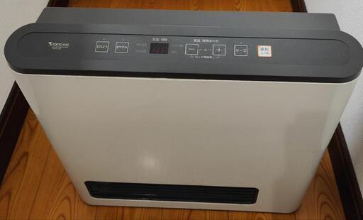 ガスファンヒーター ノーリツ 東京ガスNR-B135FH-WH