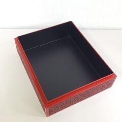 堆朱 文箱 文具入れ 小物入れ 和雑貨☆ 札幌市 北区 屯田 の画像
