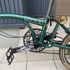 bromptonホンコン製Supercopy 2020年購入　軽量パーツたくさん付属の画像