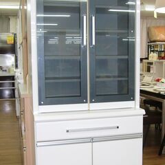 R219 松田家具 食器棚、カップボード、幅79cm