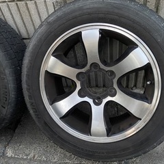 215/60r17cスタッドレス　ホイール4本セット　NANKAN