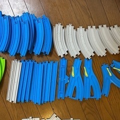 プラレール 【大量】無限ループ 橋 トンネル 駅の画像