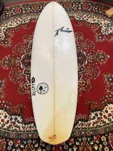 ショートボードRUSTY  Happy Shovel5’4デッキパッドお付けします。