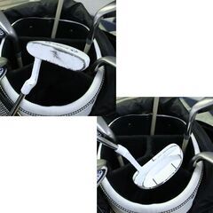 IGNIO レディース ゴルフ ハーフセット 1W/7I/9I/PW/SW/PT Flex L キャディバッグ付き 花柄 右利き イグニオ 札幌市 清田区 平岡の画像