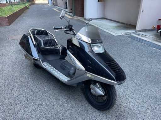 【HONDA フュージョン】mf02 大人カスタム　ブラック　セキュリティー付き