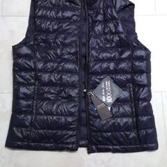CHRISTIAN ORANI ダウンベスト紺Lサイズ★￥649...