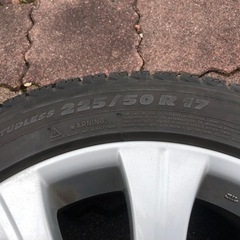 【受け渡し決定】　225 50 R17 レクサス純正ホイル　スタッドレスタイヤの画像