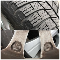 【受け渡し決定】　225 50 R17 レクサス純正ホイル　スタッドレスタイヤの画像