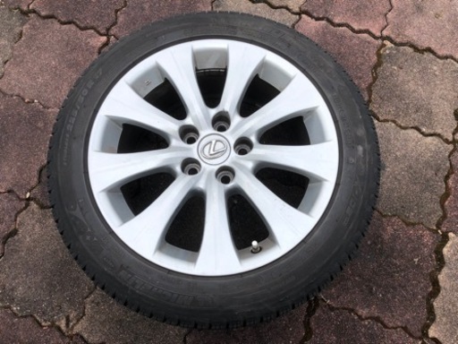 【受け渡し決定】　225 50 R17 レクサス純正ホイル　スタッドレスタイヤ