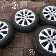 【受け渡し決定】　225 50 R17 レクサス純正ホイル　スタッドレスタイヤの画像