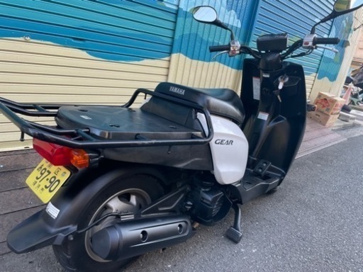 ヤマハGEARギア50 UA07J 約18600km 保証付 良車 4ストFI 原付2種選択可