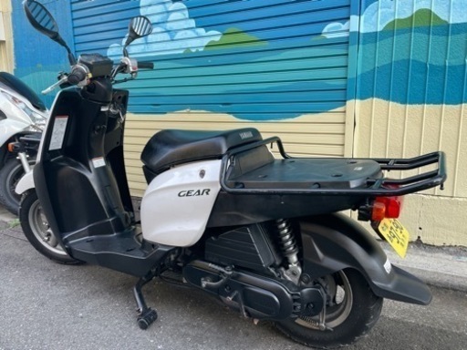 ヤマハGEARギア50 UA07J 約18600km 保証付 良車 4ストFI 原付2種選択可